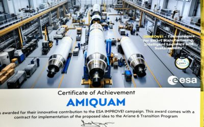 AMiquam awarded by the ESA improve! campaign