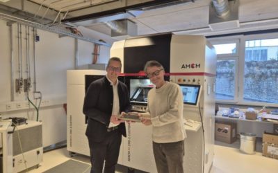 Full coverage AMIQUAM inspection system installed in a new AMCM/EOS 290 machine